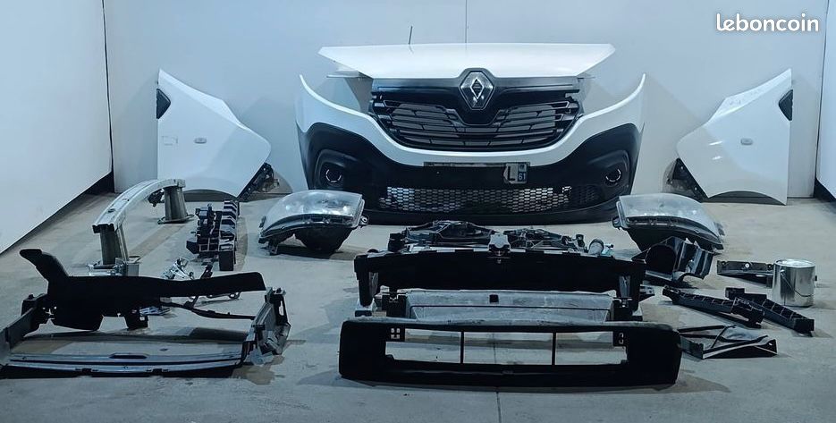 Face avant RENAULT Trafic (pare choc, capot, phares) - Pour plus d'information veuillez nous contacter directement (image 1)