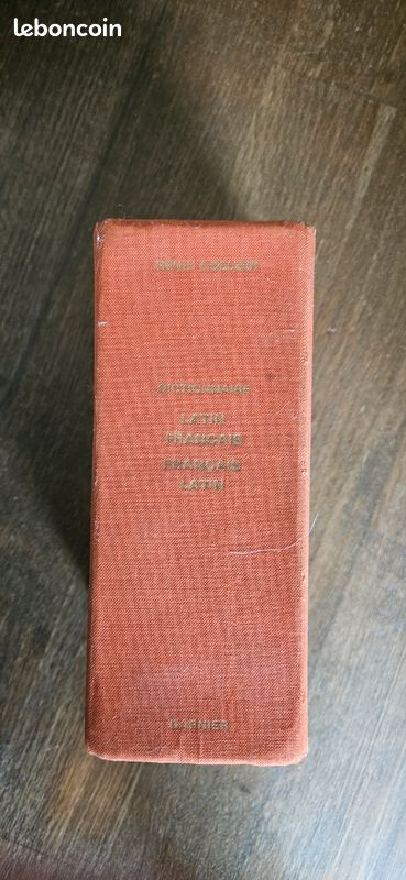 Dictionnaire latin français (image 2)