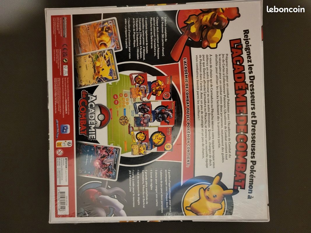 Pokémon: Académie de Combat du JCC Pokémon 2024 (Pikachu, Carmadura et