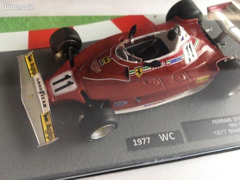 FERRARI 312 T2 (WCT77) par TAMEO WORLD CHAMPION (TAMEO KITS