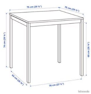 Table Melltorp + 2 chaises (image 3)