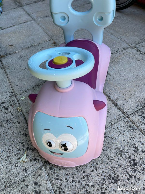 Porteur Maestro Balade rose en Smoby Jeux Jouets