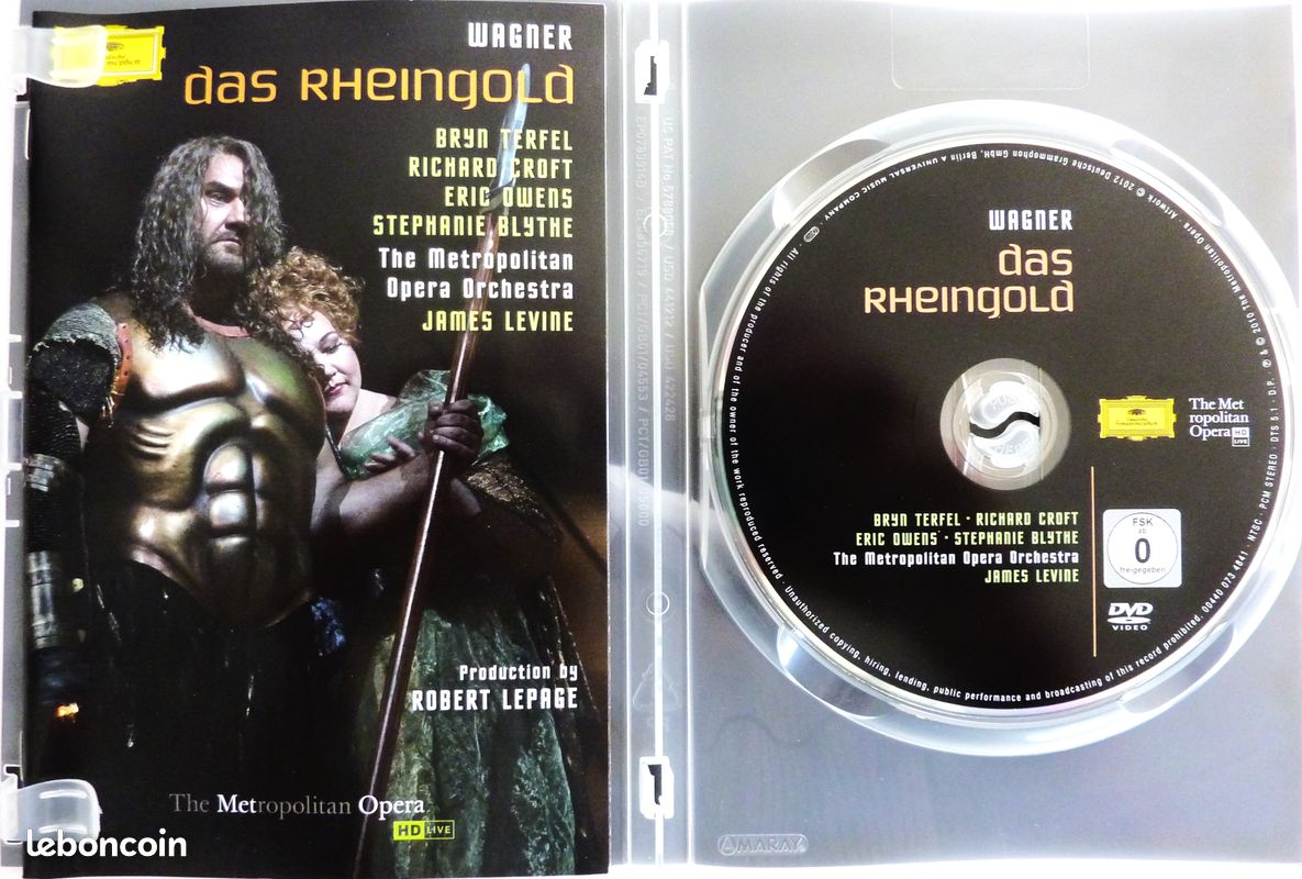 Coffret 8 DVD : Intégrale du Ring de WAGNER au MET de New York / Robert Lepage / James Levine, Fabio Luisi / Jonas Kaufmann, Bryn Terfel, Deborah Voigt, Jay Hunter Morris / Deutsche Grammophon (image 8)