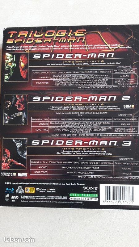 Coffret spiderman (image 2)