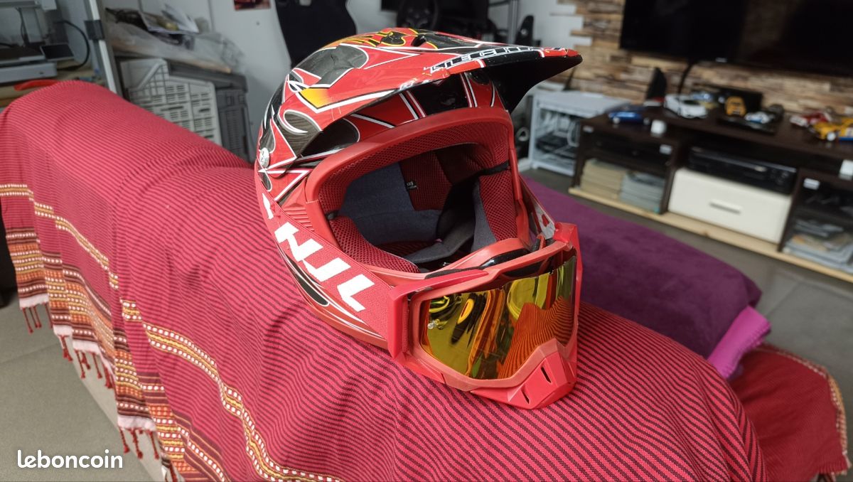Casque moto cross enfant (image 1)