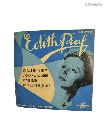 Vinyle 45 tour Edith Piaf – Soudain Une Vallée ( 1956 ) (image 1)