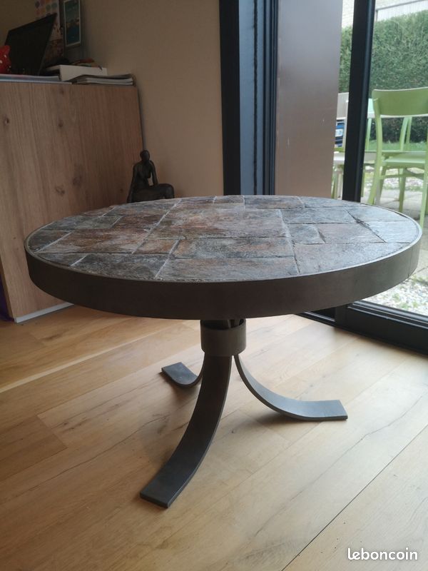 Table basse vintage année 70 (image 3)