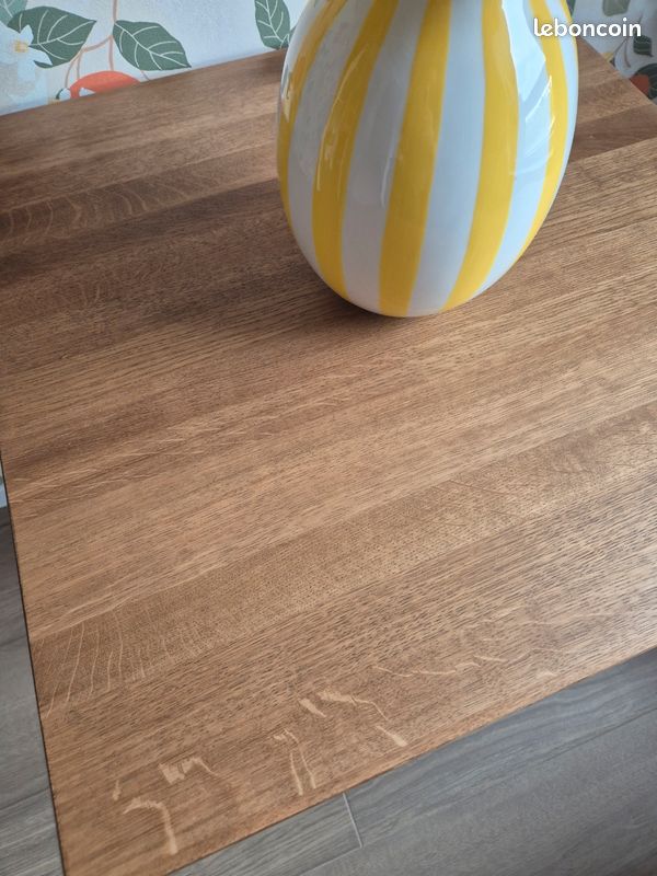 Table neuve sur mesure bois acier (image 3)