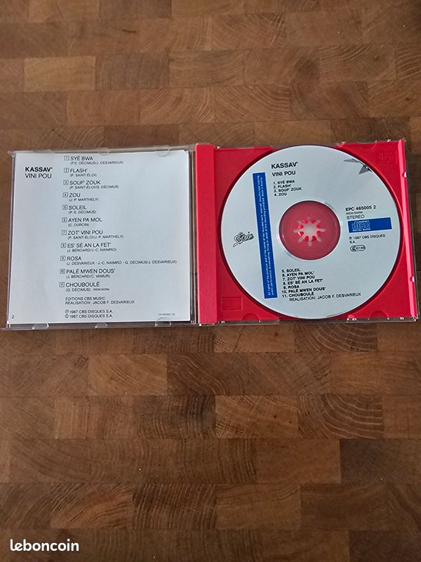 Cd audio kassav (image 3)