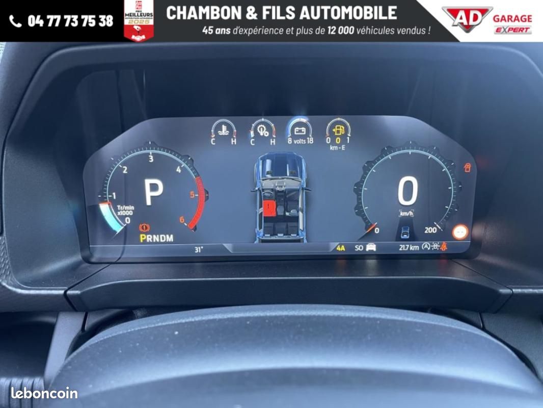 Ford Ranger DOUBLE CABINE 2.0 ECOBLUE 210 CH BVA10 RAPTOR Prix : 56658 HT SANS MALUS (image 7)