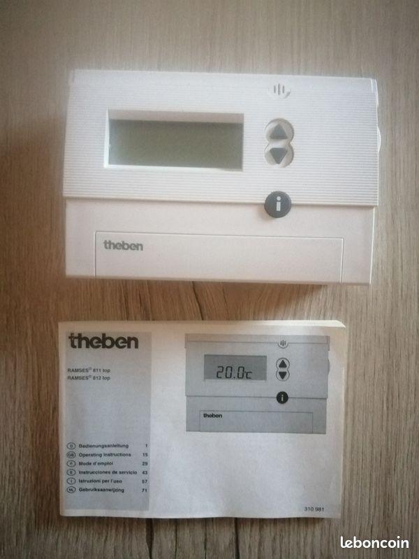 Thermostat programmable de chauffage (image 1)