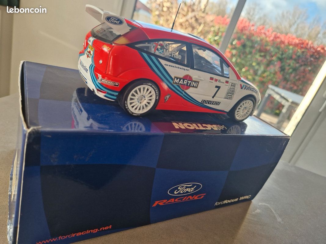 Miniature Ford Focus WRC 1999 1/18 - Action - Occasion