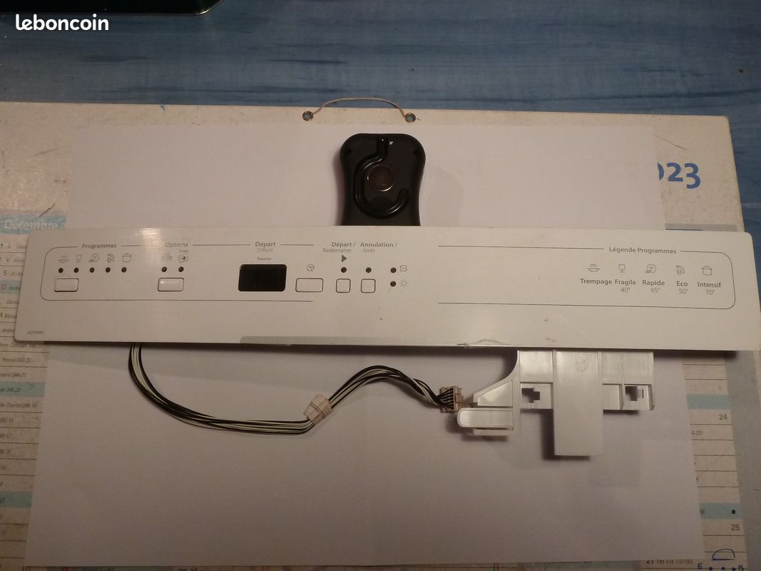 Bandeau Lave Vaisselle WIRLPOOL ADP5840 + afficheur (image 1)