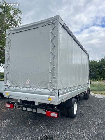 Isuzu M27 GEN2 Plateau alu + rideaux coulissants (37900 HT) (image 4)