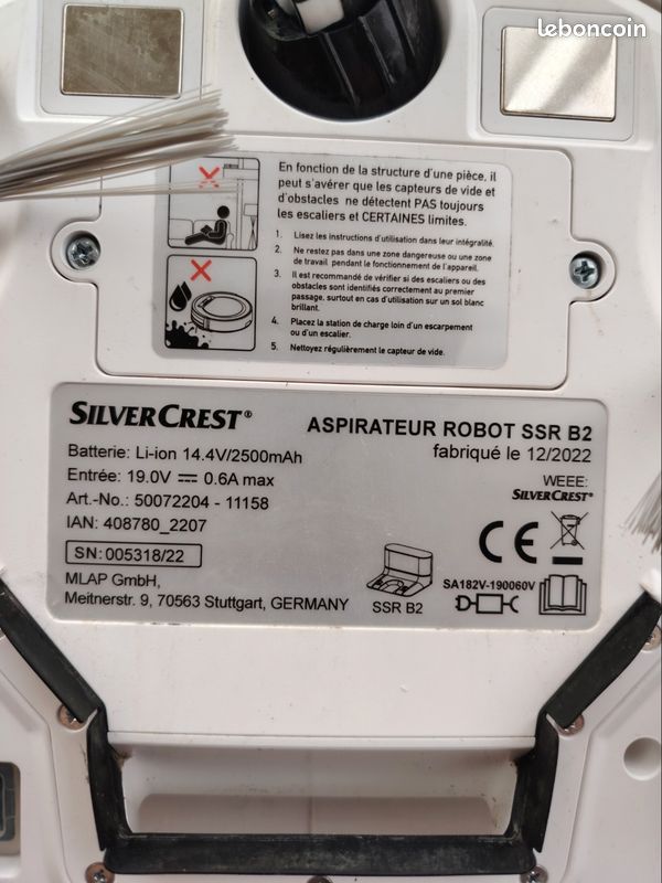 Aspirateur robot silvercrest (image 3)