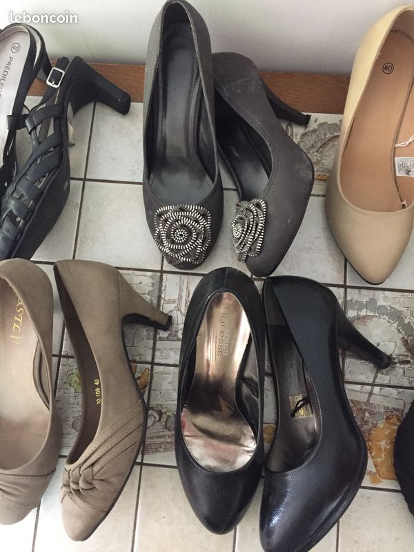 Lot de 7 paires de chaussures à talons (image 3)