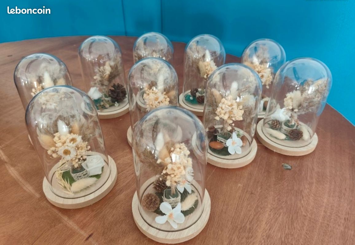Cloches décoratives champêtre (image 1)