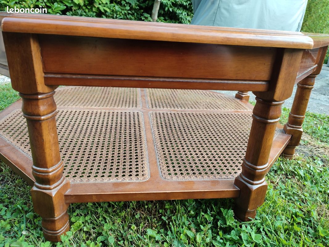 Table basse hexagonale (image 1)