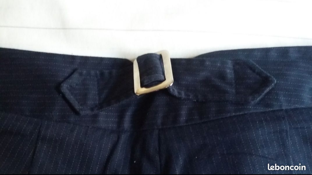 Pantalon marine Sud express 36 (image 4)