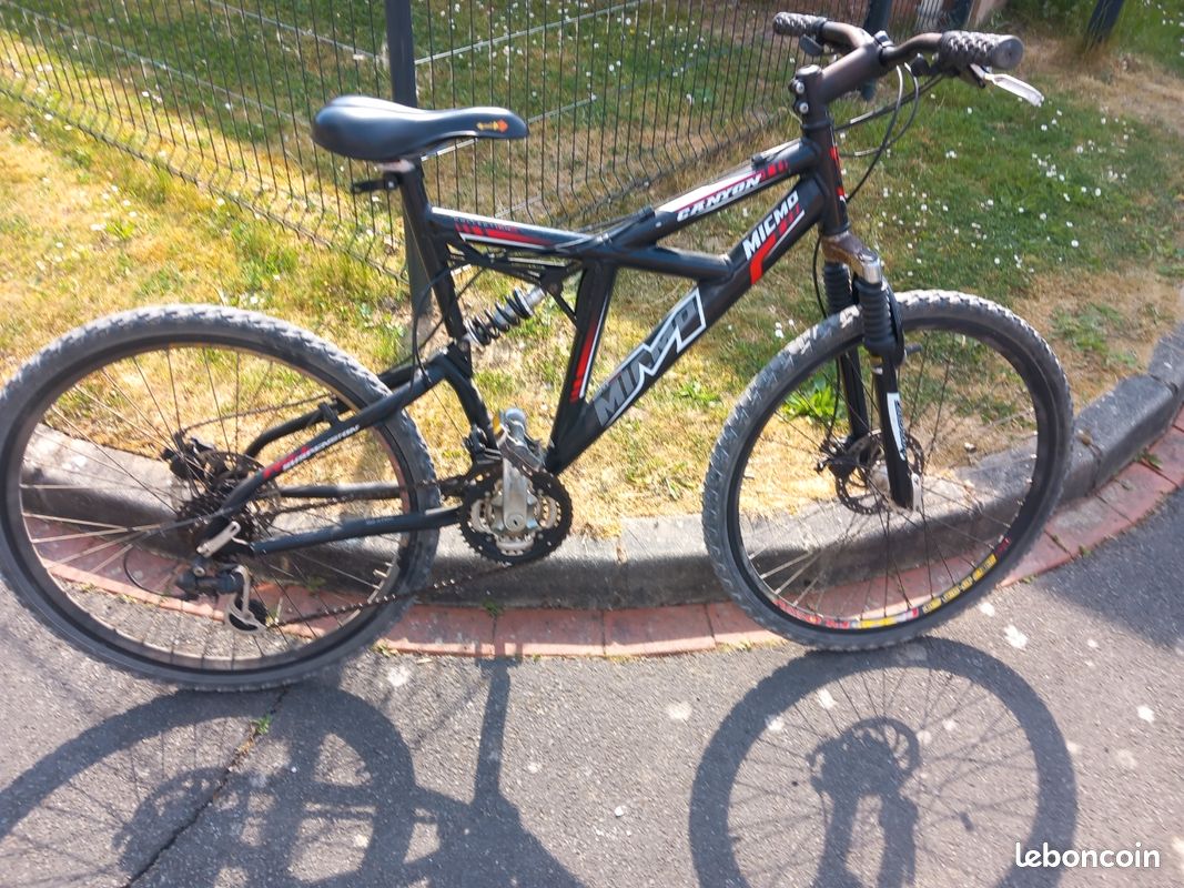 Vtt Velo De Route Tout Terrain Vélo Vtt Randonnee St 120 Noir Bleu