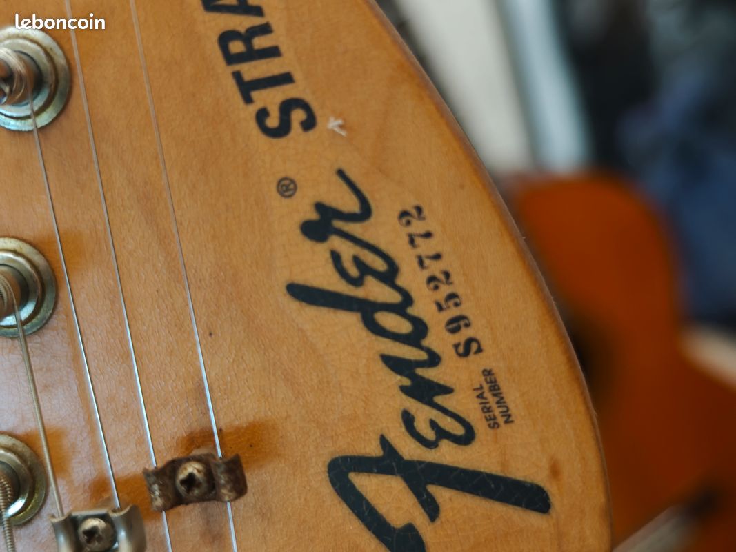 Fender Stratocaster usa 1979 olympic white (image 7)
