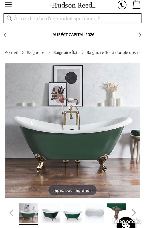 Baignoire îlot (image 1)