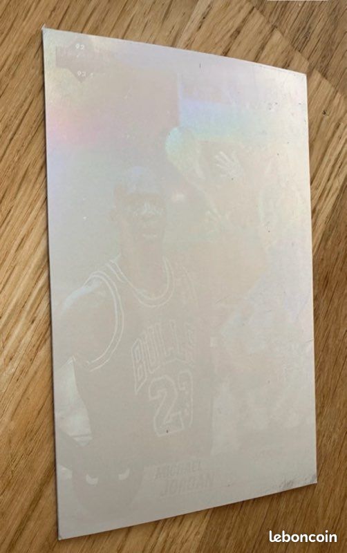 Michael Jordan 1992-93 Upper Deck #EB1 Hologramme nba card (image 6)