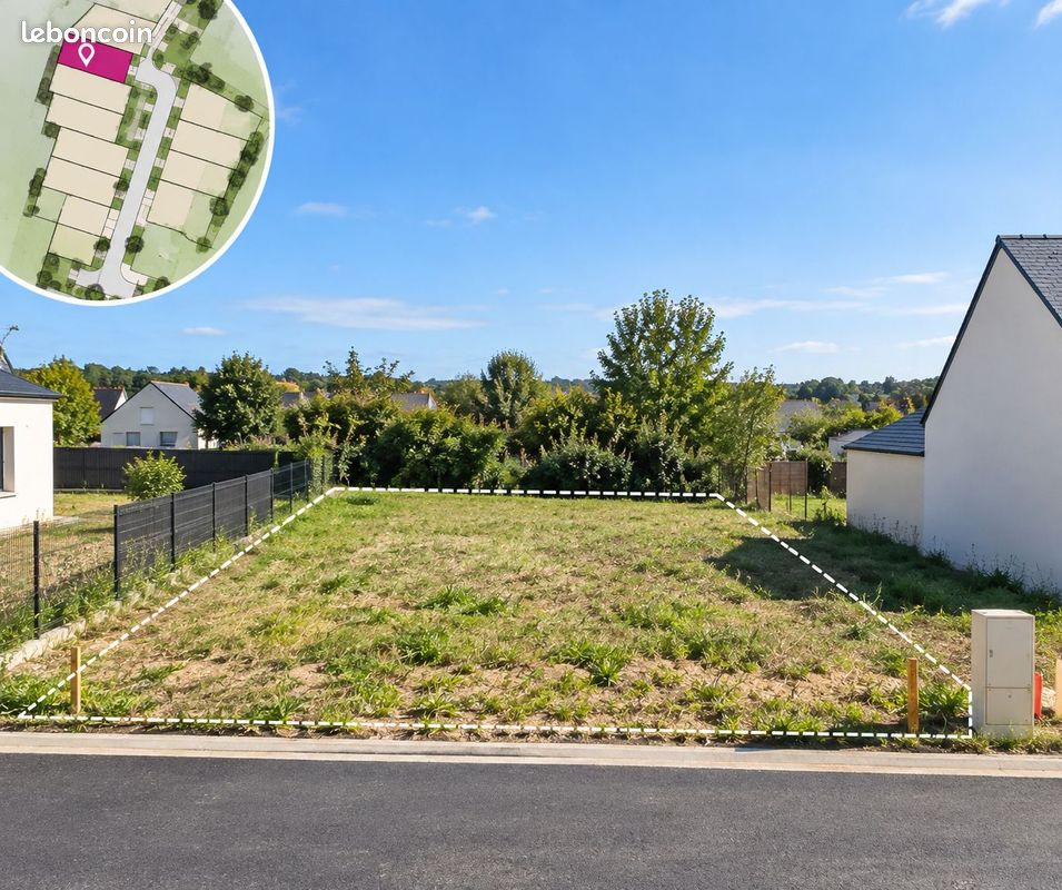 Terrain à bâtir de 360 m² à ANCENIS-SAINT-GEREON (44) · à Ancenis-Saint-Géréon · 119 500 €