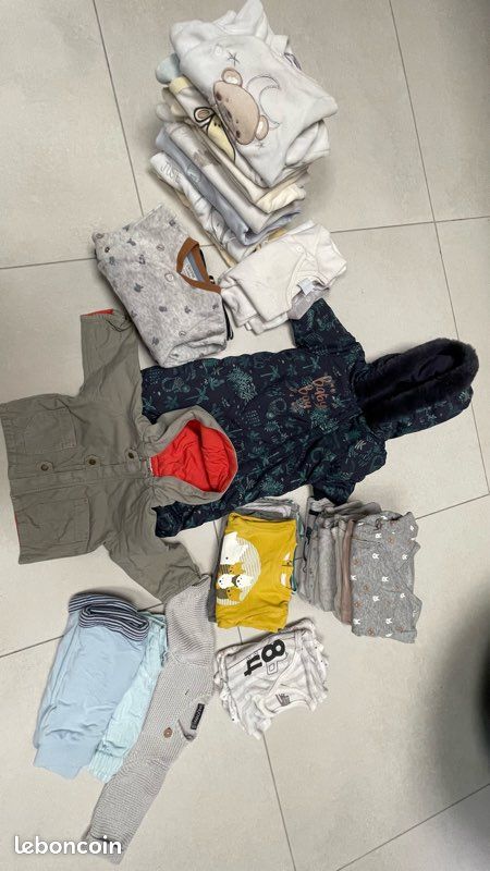 Habits Bébé Garçon Vetement Mois GarÃ§on La Tenue De Naissance