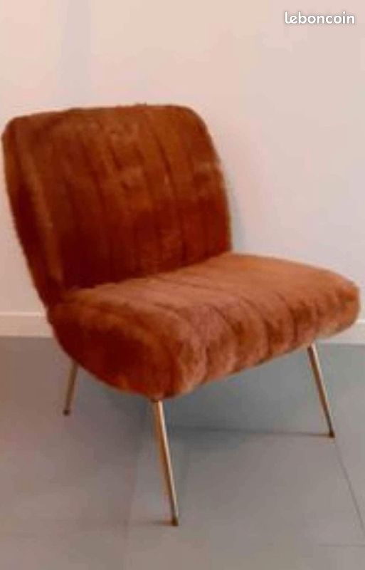 Fauteuil Pelfran Kiss Années 60 (image 1)