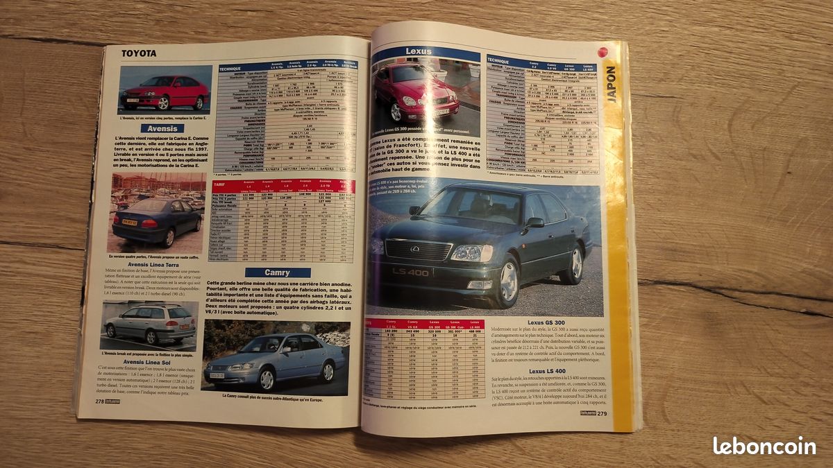 L'Auto Journal Spécial Salon 1998 - Toutes Les Voitures Du Monde - Essais