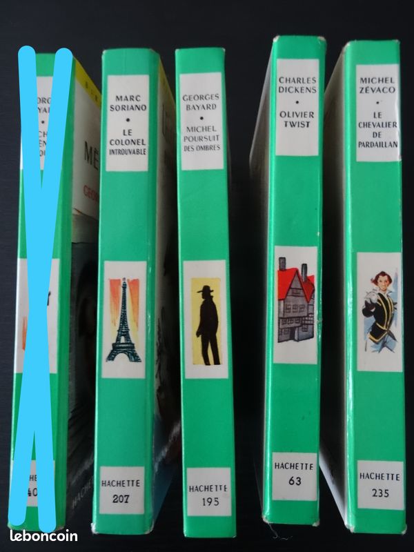 Lot 4 romans jeunesse Bibliotheque Verte (image 7)