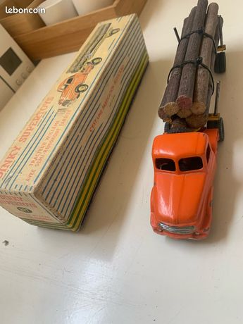 Dinky Toys France Willeme Fardier 36A 897 Orange/jaune Avec Boîte D'origine Vintage