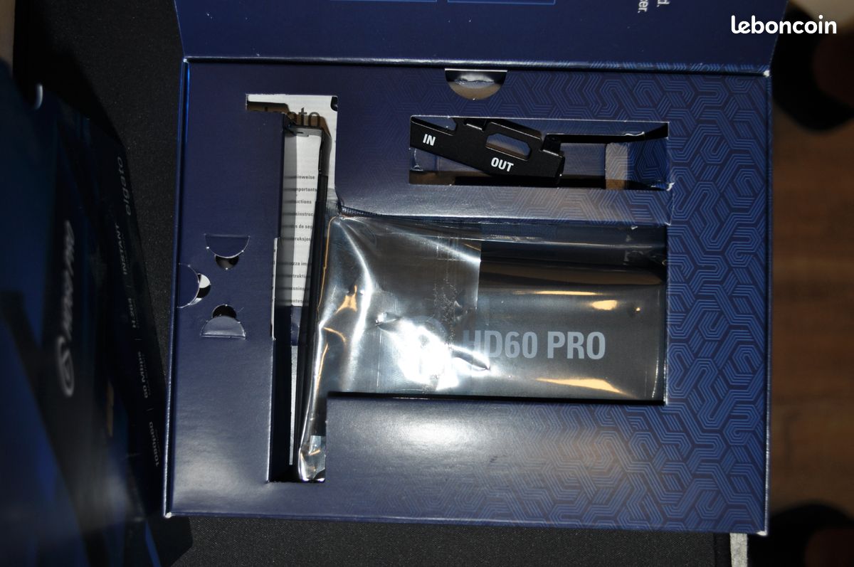 Carte Capture Elgato HD60 PRO - Pour Stream Et Enregistrement, Occasion, Fonctionne Parfaitement