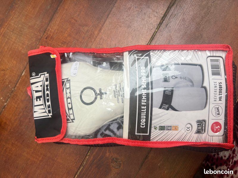 METAL BOXE Coquille Semi-Pro Femme - Protection Anatomique Mousse