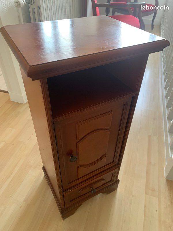 Meuble rangement décoration bois (image 1)