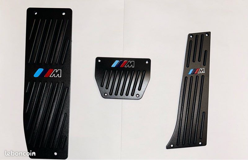 Kit Pédalier Sport Aluminium Pour BMW X5 X6 - Pack M Look - Boîte Automatique - Modèles E53 E70 F15 E71 F16