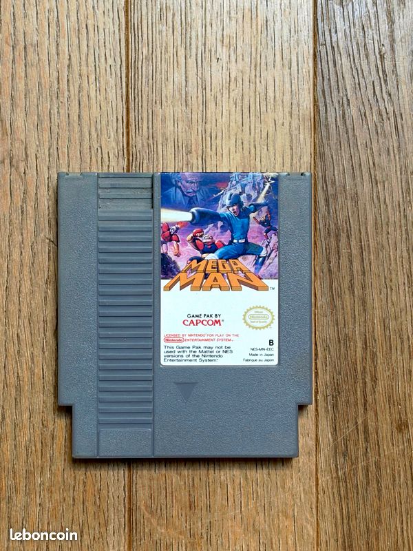 Mega Man 1 — Nintendo NES — version PAL EEC (RARE) (image 1)