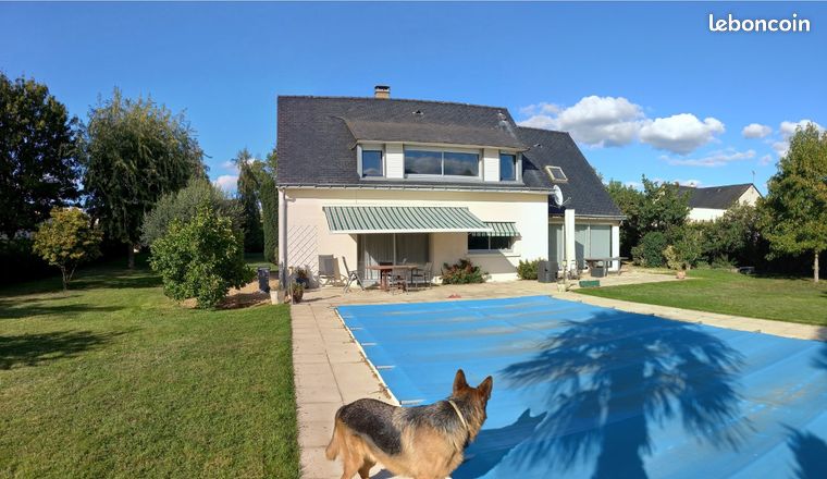 Villa avec piscine à Soulaire e Bourg
