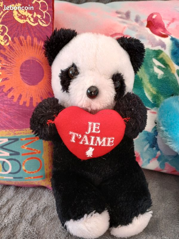 Lot de ours peluche coeurs Jeux Jouets