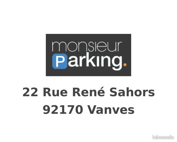 Parking/box Vanves