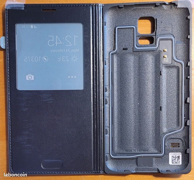 Etui avec rabat pour SAMSUNG S5 (image 3)