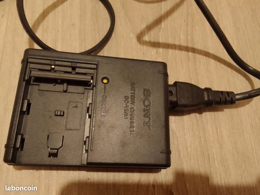 Sony BC-VM10 Chargeur De Batterie Pour Caméscope - Compatible InfoLITHIUM M - Compact Et Polyvalent