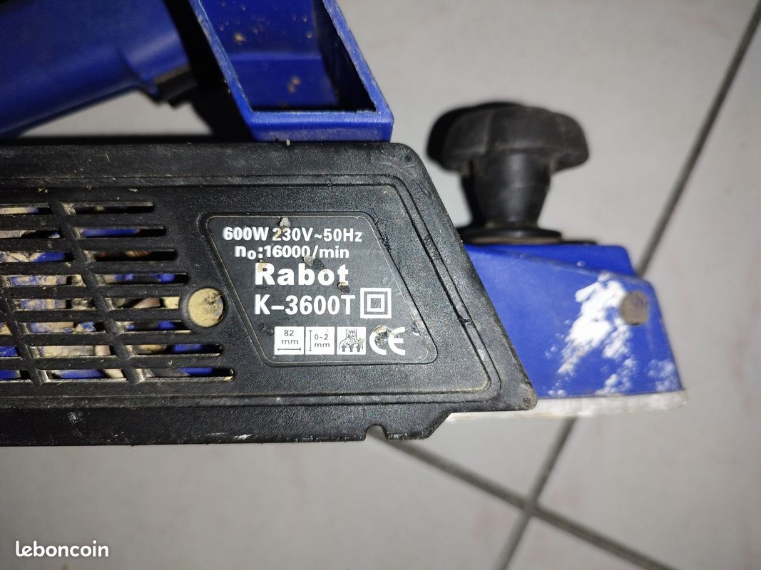 Rabot electrique 600W (image 1)
