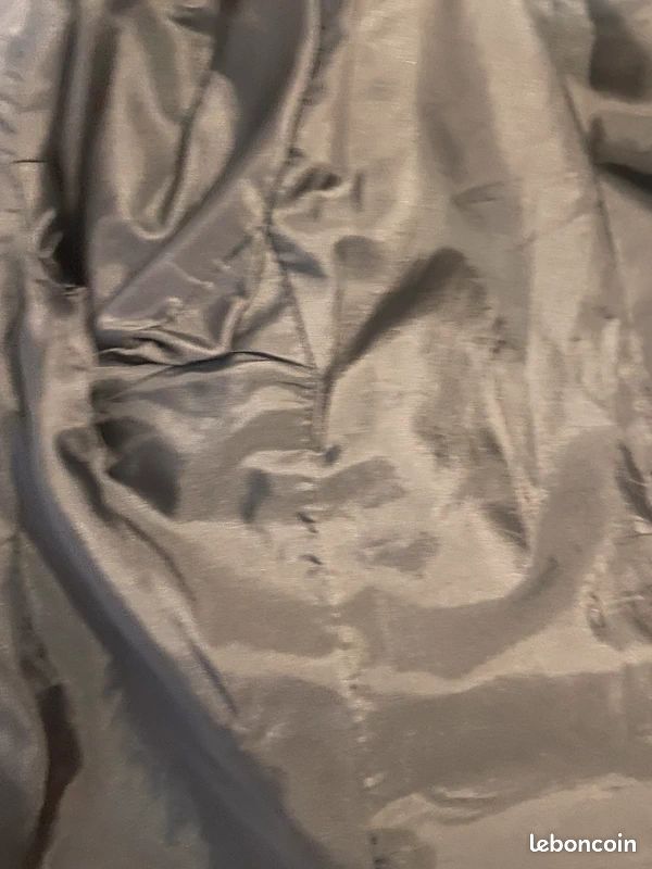 Veste en cuir noir marque au renard (image 6)