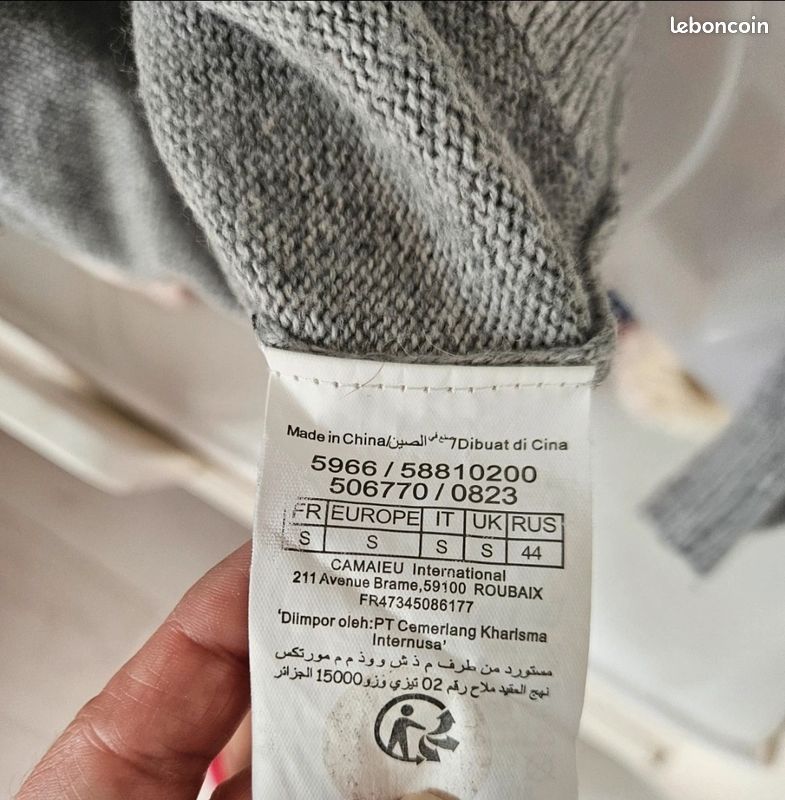 T-Shirt à motif two horse brand Gris Levi's - Homme