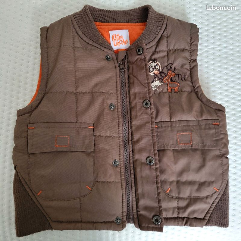 Gilet garçon 2 ans manches courtes (image 3)