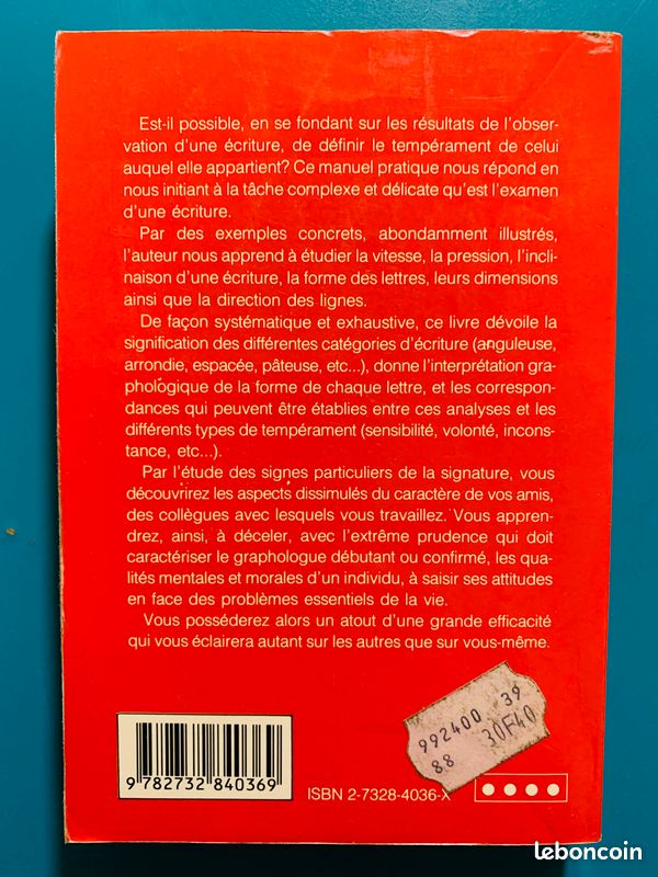 LA GRAPHOLOGIE : Connaissance de soi et des autres par l'écriture (image 4)