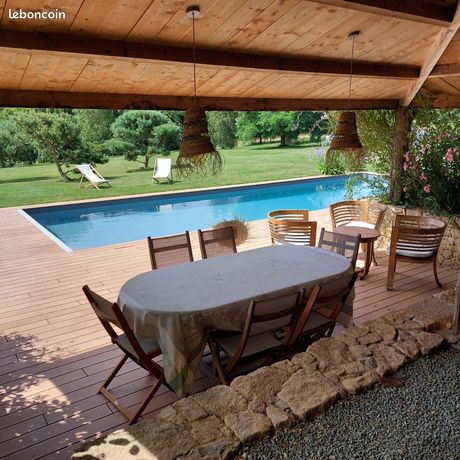 Vends maison de charme - 170m² - propriété paysagée de 1,3 ha avec piscine chauffée