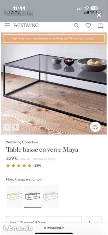 Table basse westwing (image 2)